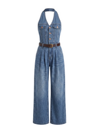 Jumpsuit Denim sin mangas