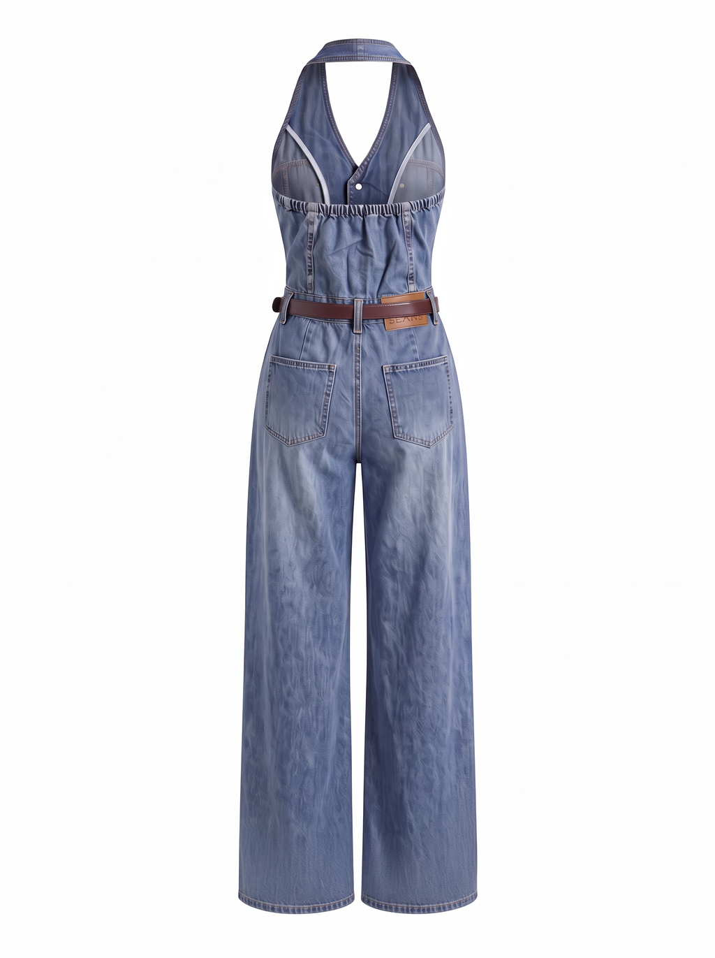 Jumpsuit Denim sin mangas