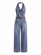 Jumpsuit Denim sin mangas