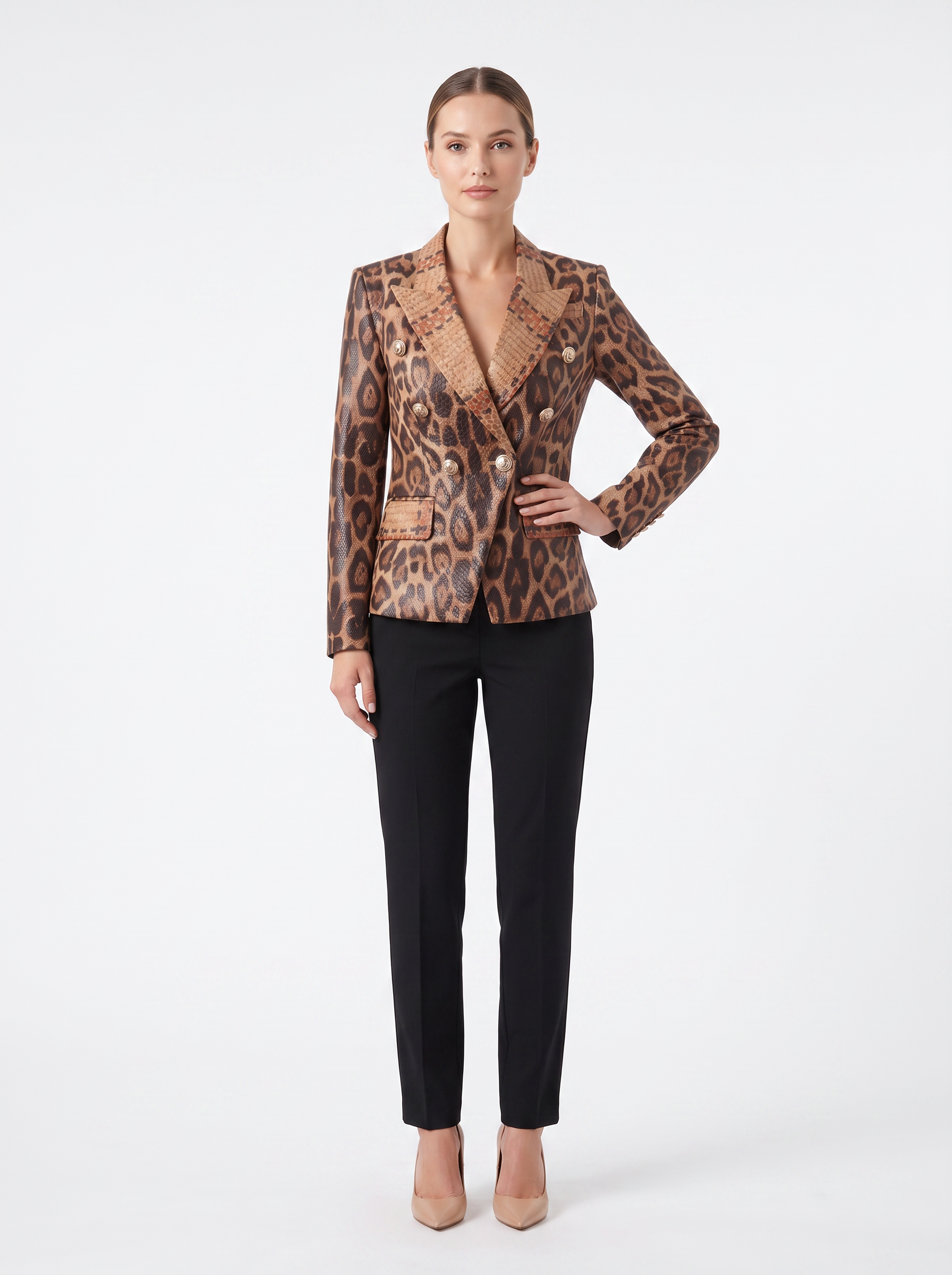 Blazer Animal Print