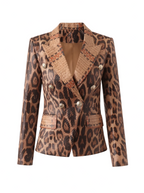 Blazer Animal Print