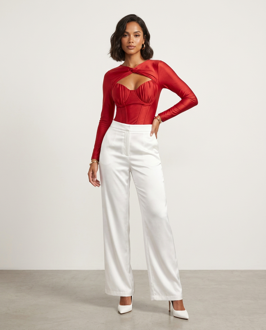 Body Rojo Corset