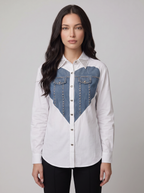 Camisa Corazón Denim