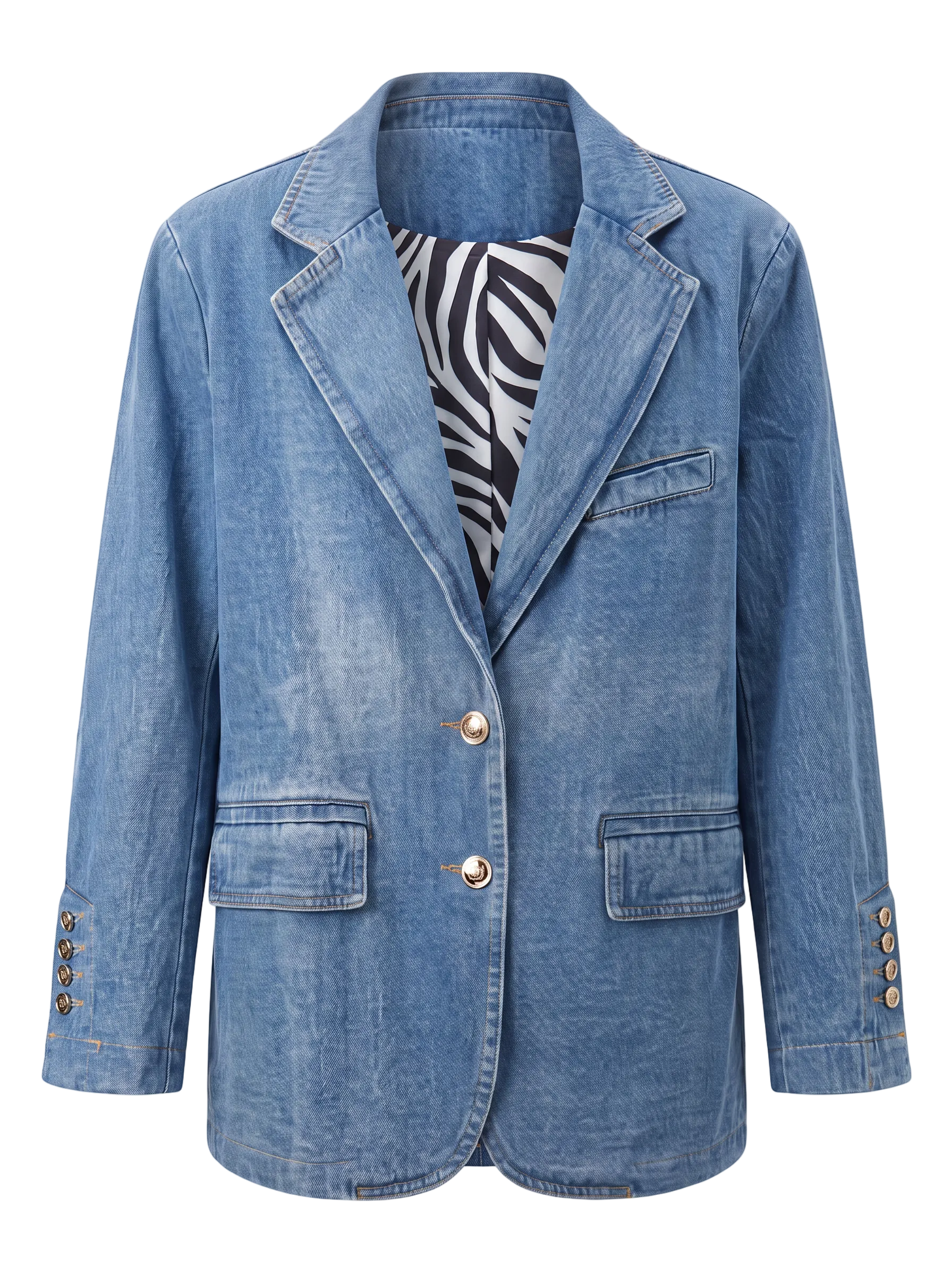 Blazer Denim Oversize