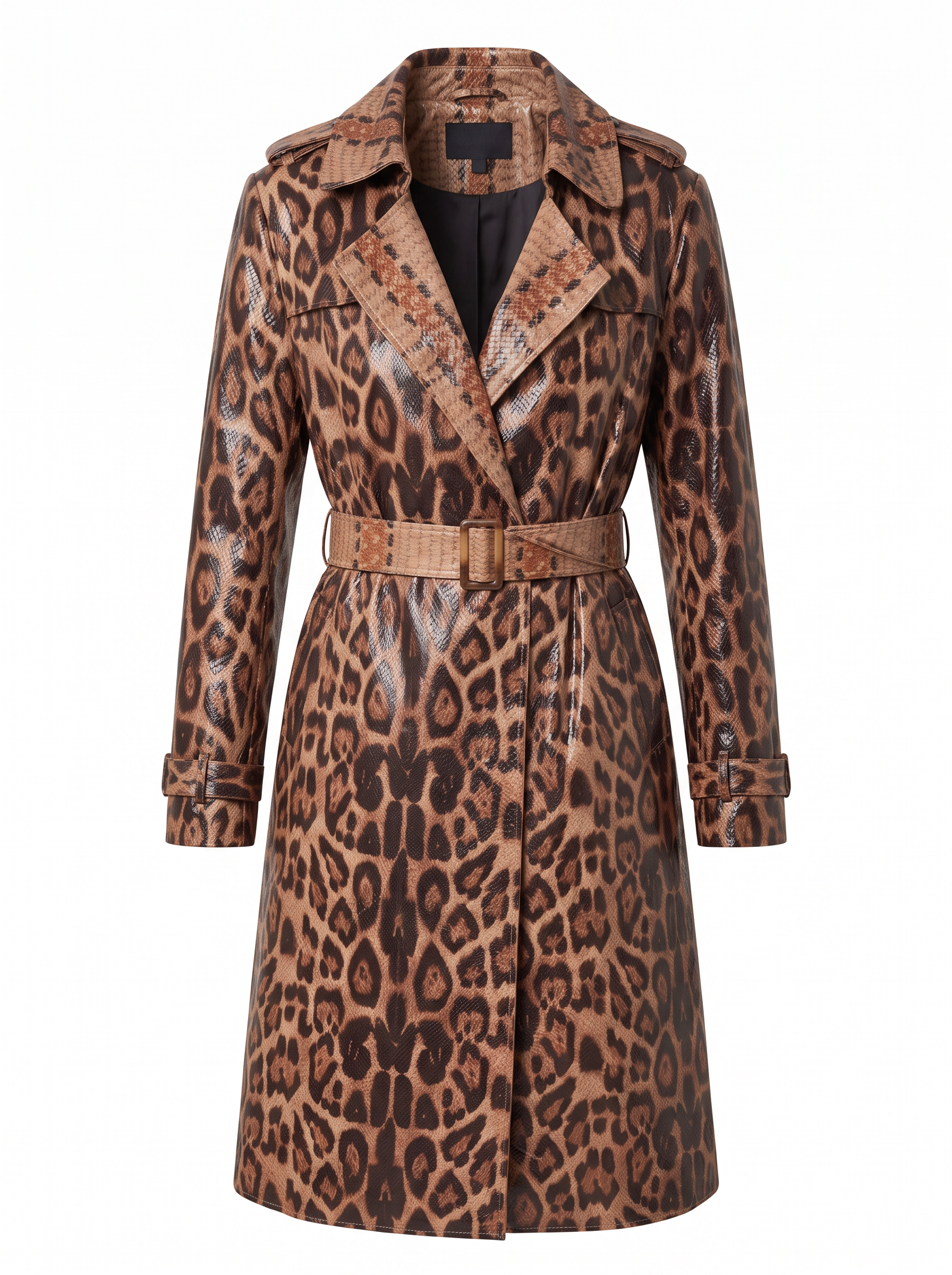 Abrigo Trenchl Print