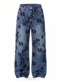 Wide Leg con Estampado Floral