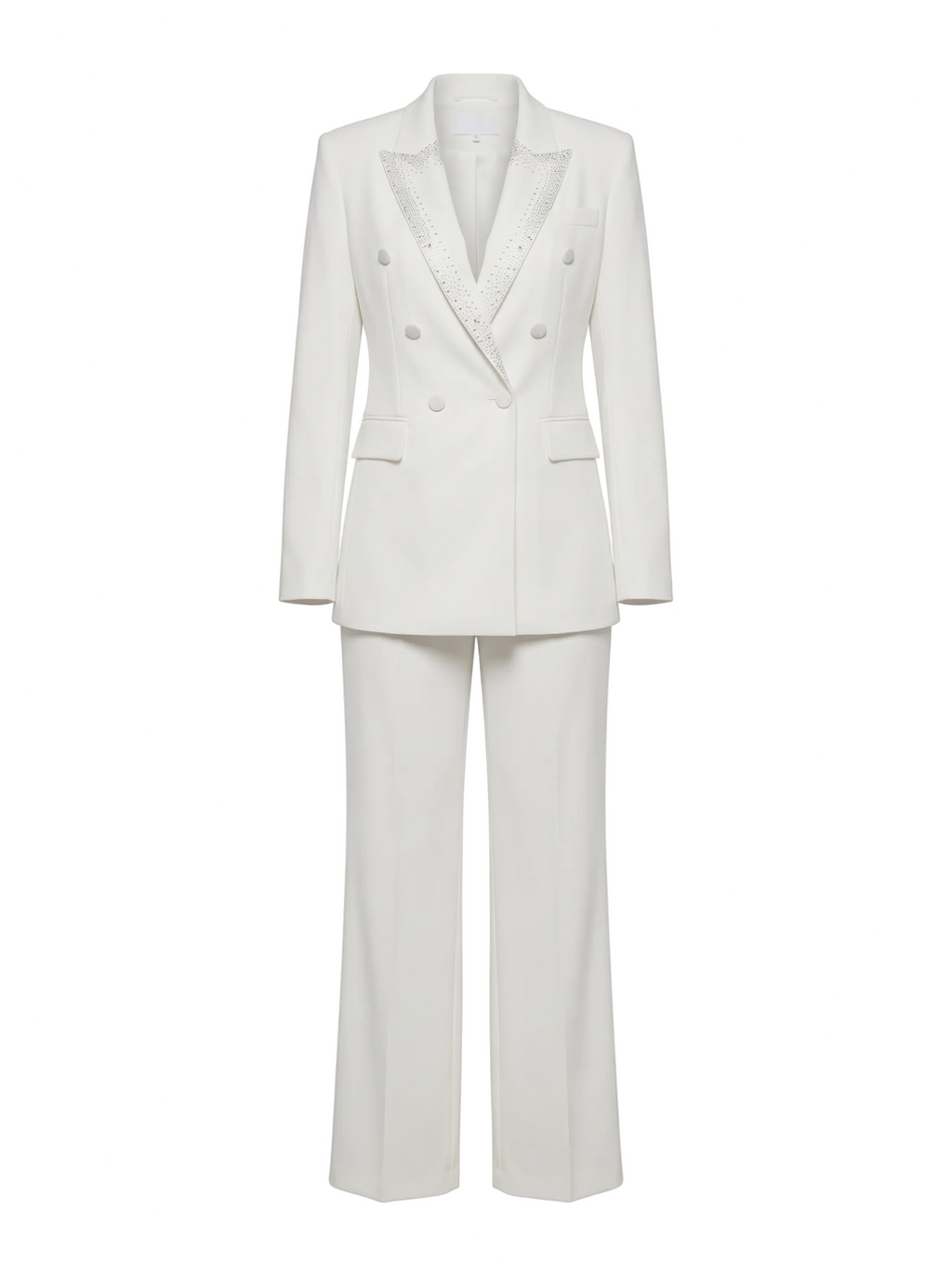 Traje Sastre con Solapas de Strass