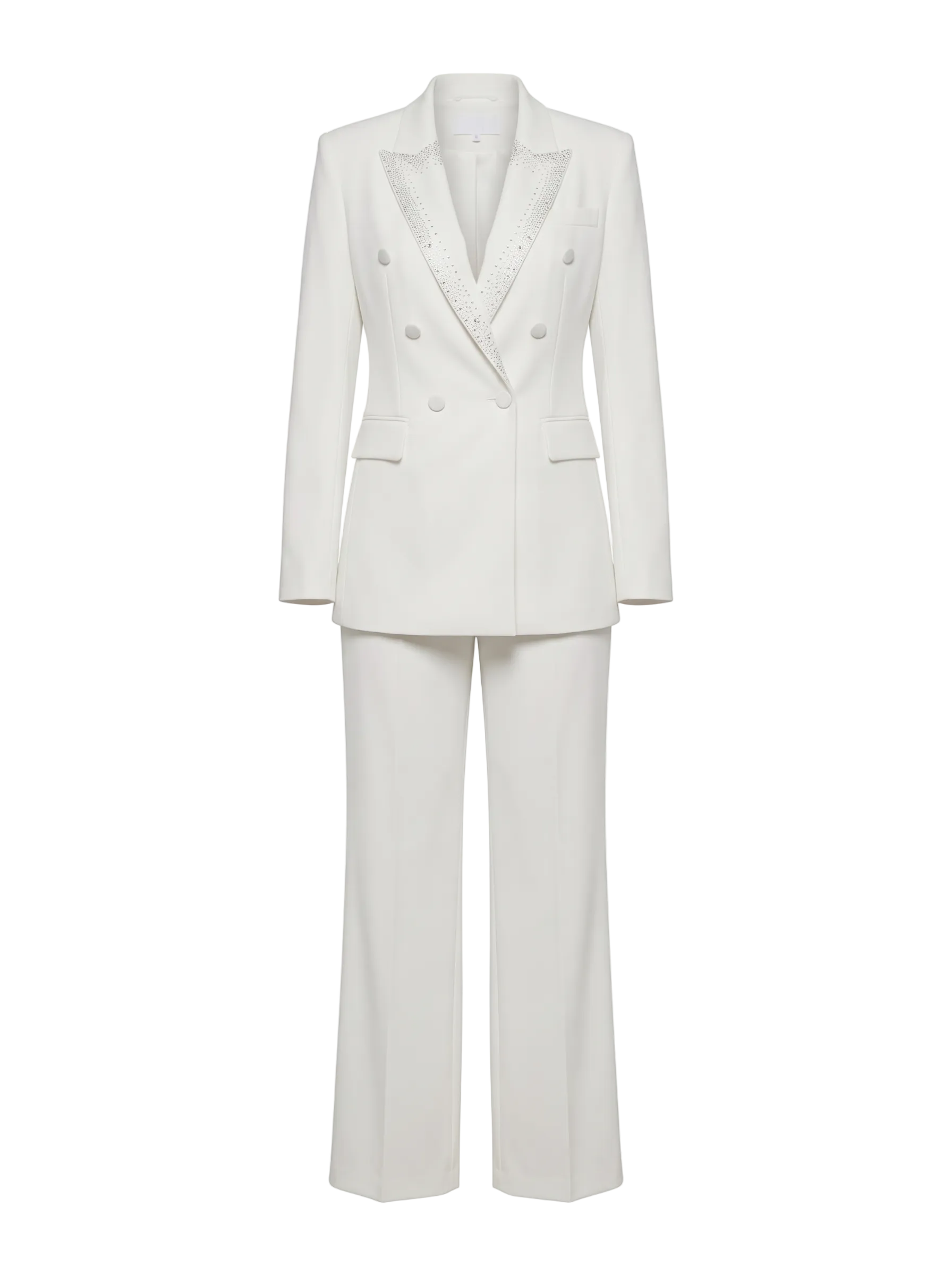 Traje Sastre con Solapas de Strass
