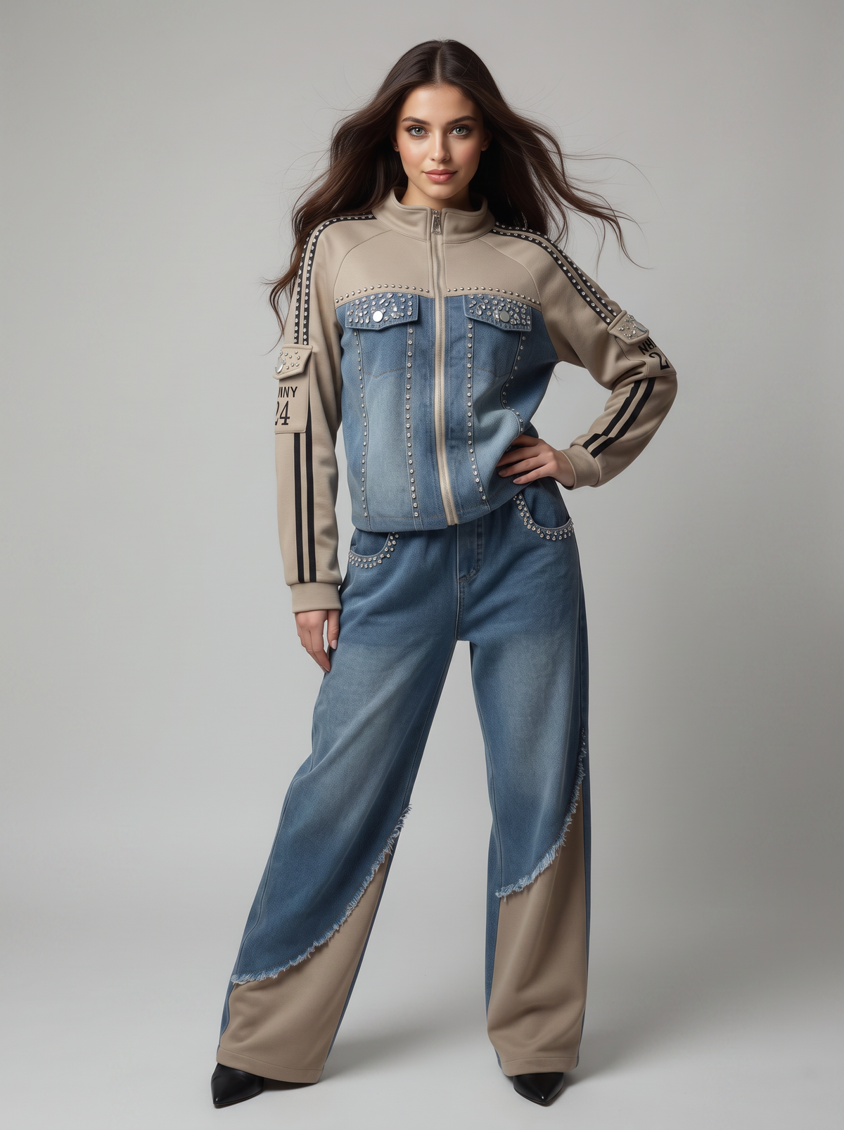 Conjunto Urbano Denim & Algodón