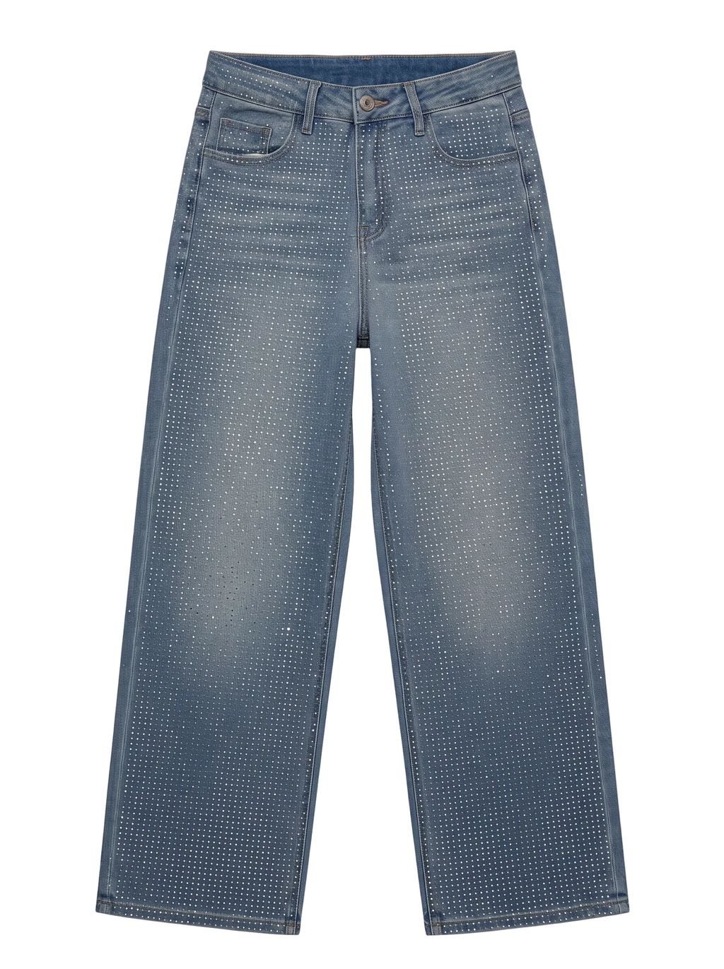Jeans Wide leg Strass