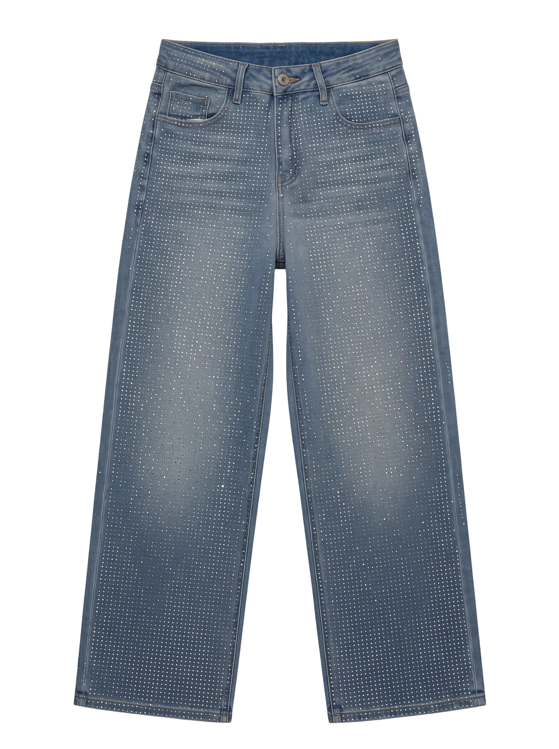 Jeans Wide leg Strass