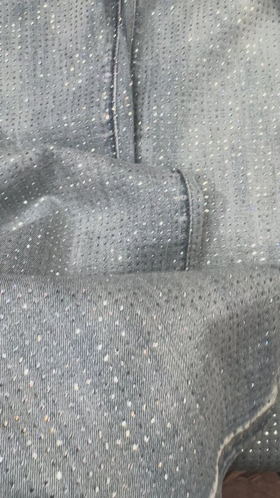 Jeans Wide leg Strass